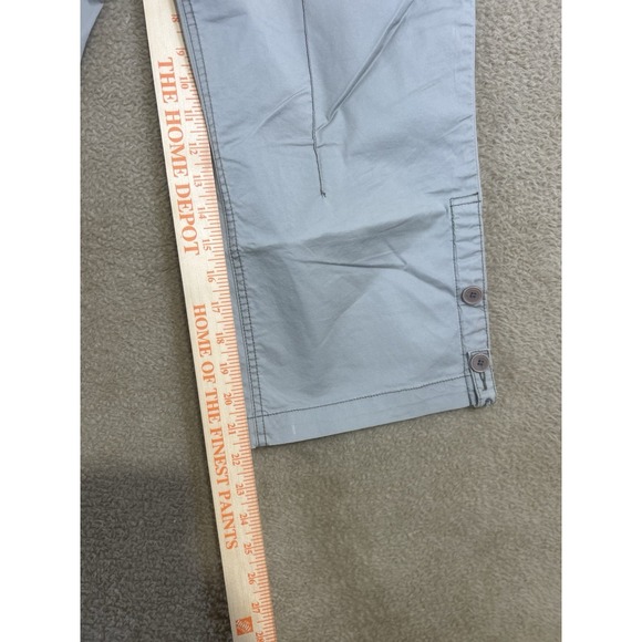 Sitwell Anthropologie‎ Cargo Capris Hiking Beige Pants Women's Sz 14 Camping - Picture 4 of 8